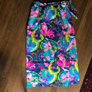 Vintage wrap around skirt